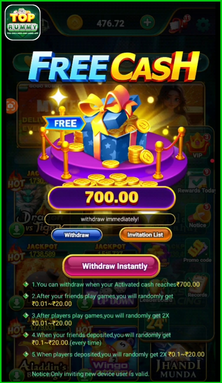 top rummy apk free bonus 